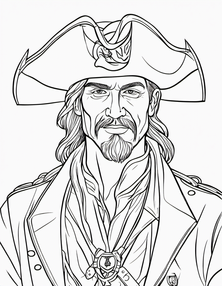 pirate coloring pages