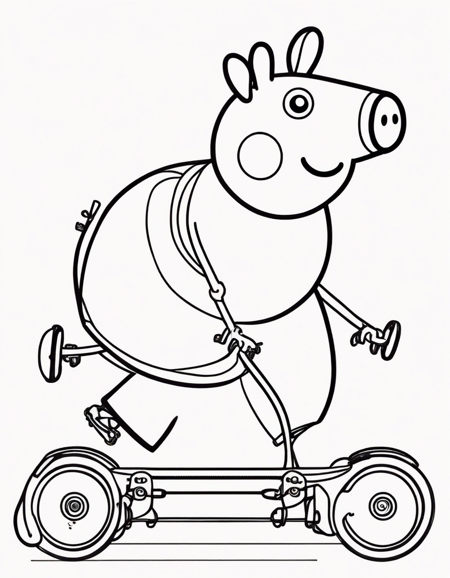 pig coloring pages