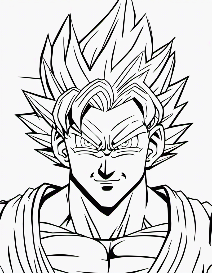 goku coloring pages