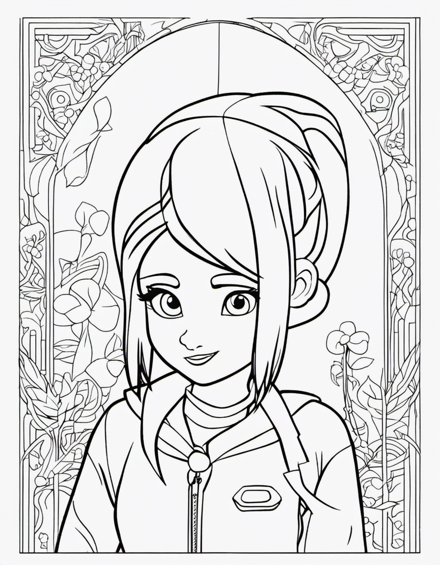 dora the explorer for adults coloring page