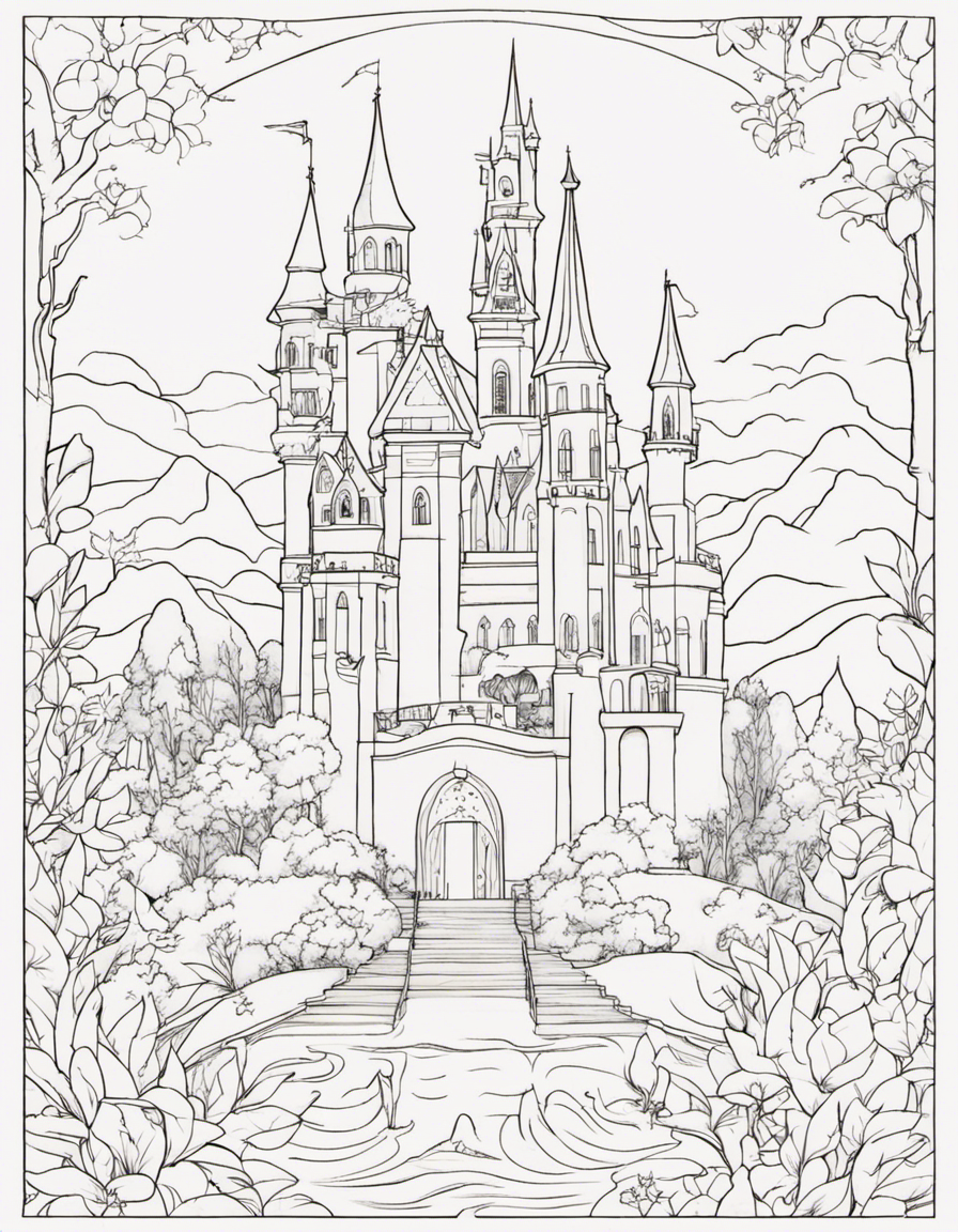 fairy coloring pages