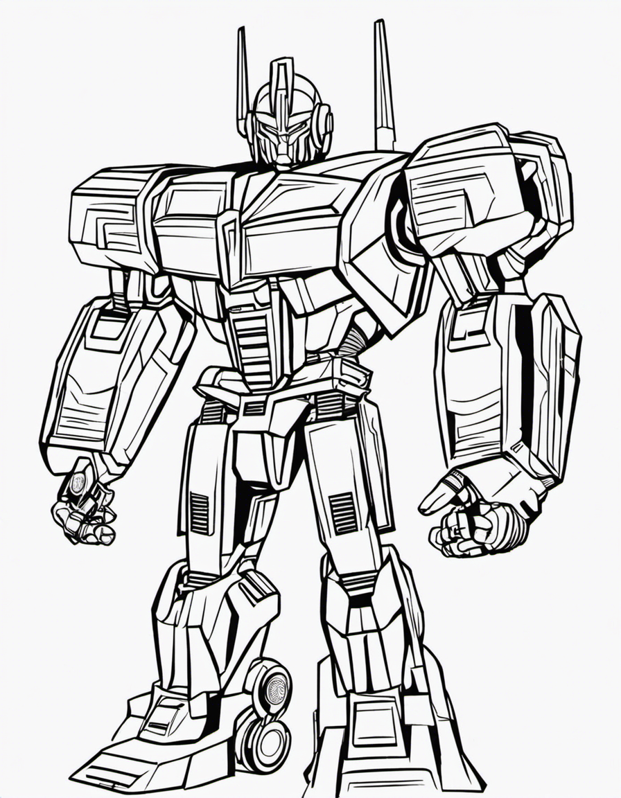 transformers coloring pages