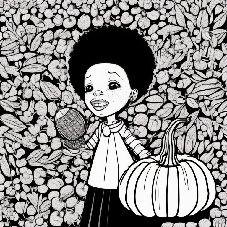 black girl coloring pages