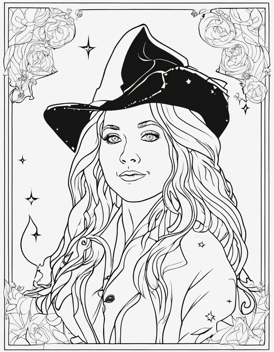 hocus pocus for children coloring page