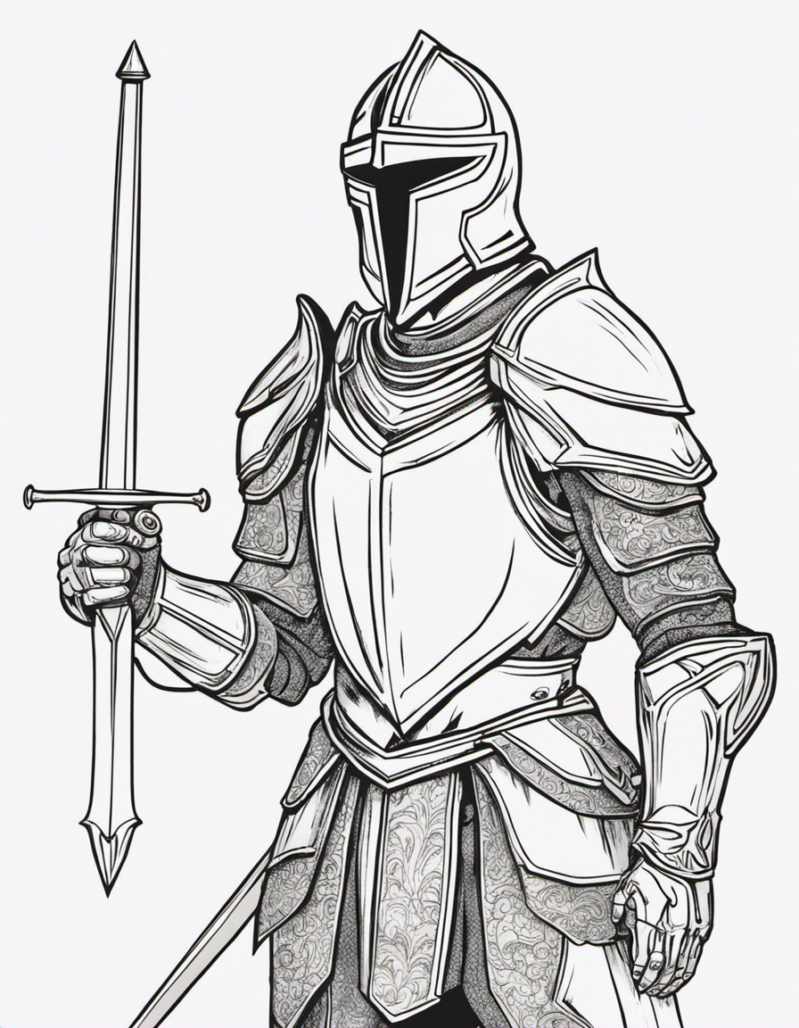 realistic knight