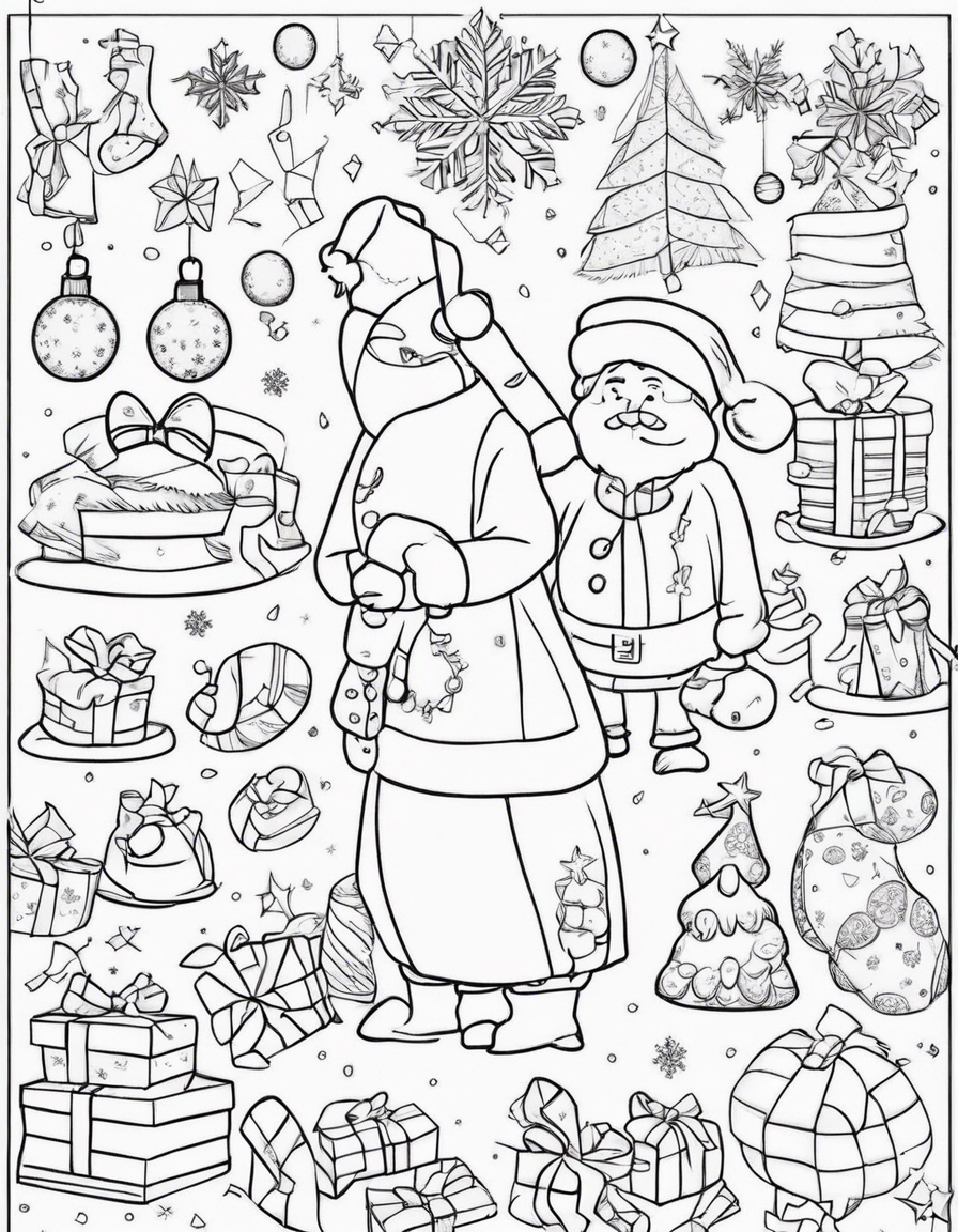 christmas coloring pages