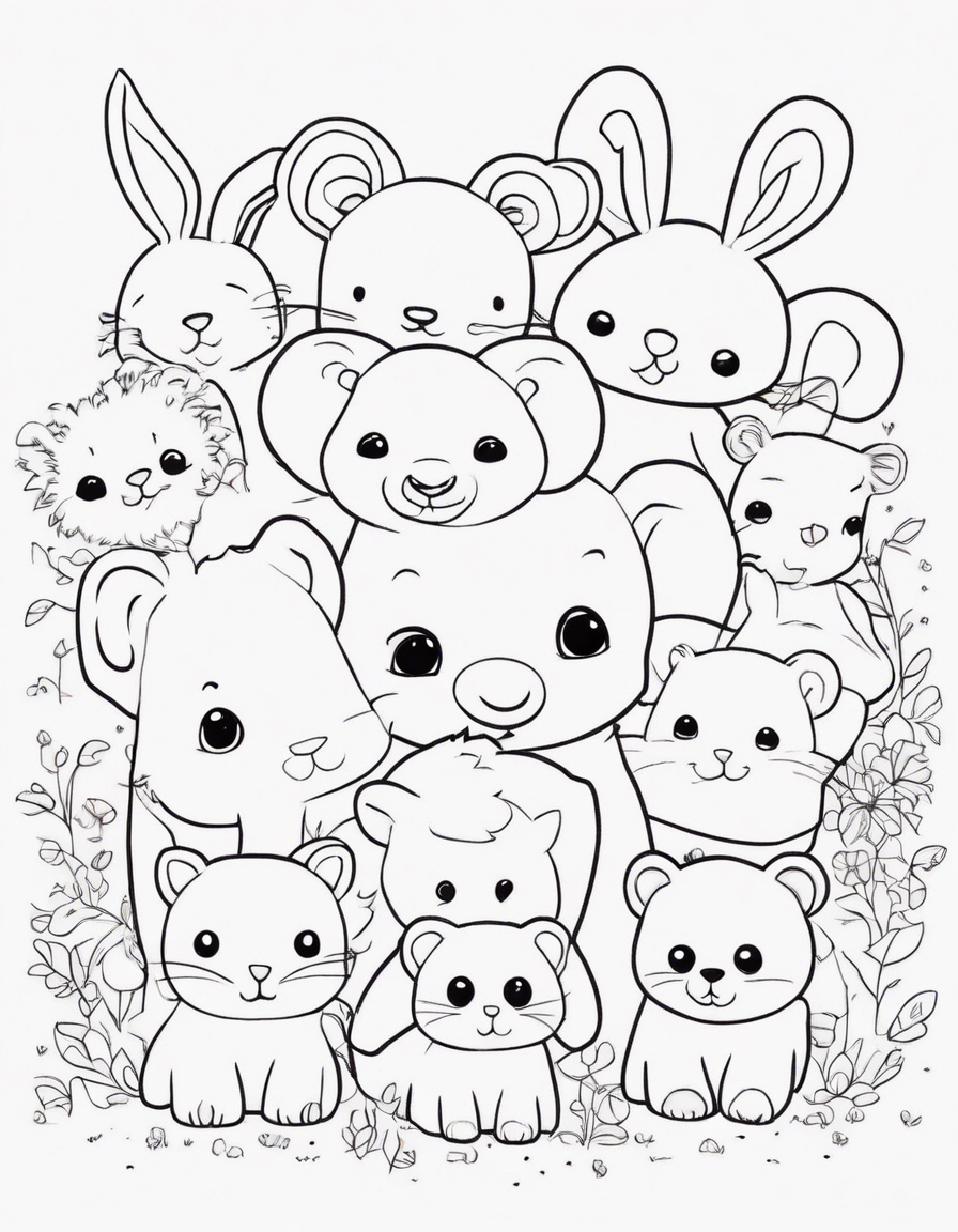 rabbit coloring pages