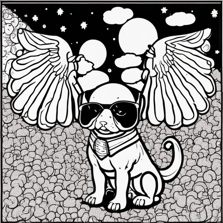 dog coloring pages