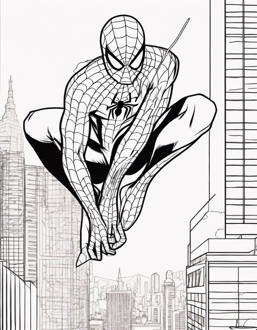 spider coloring pages