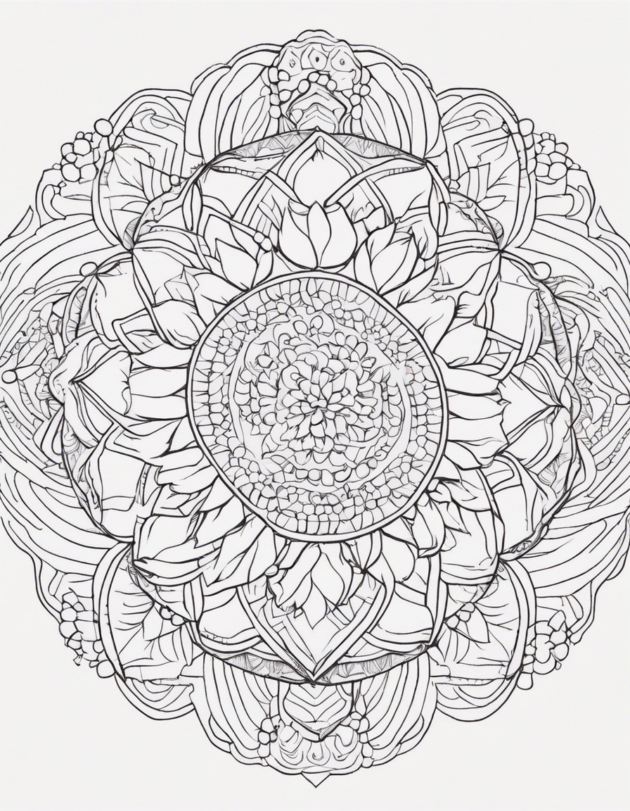 rainbow coloring pages