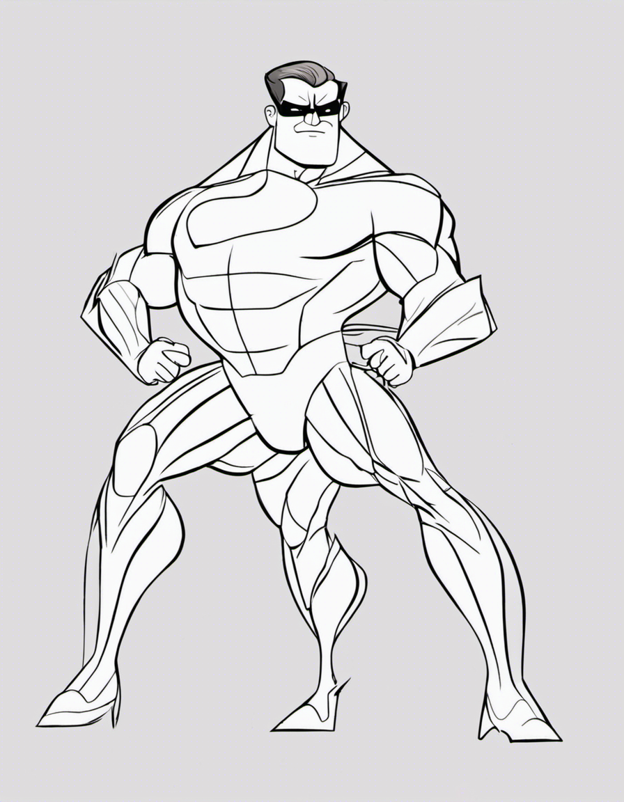 incredibles coloring page