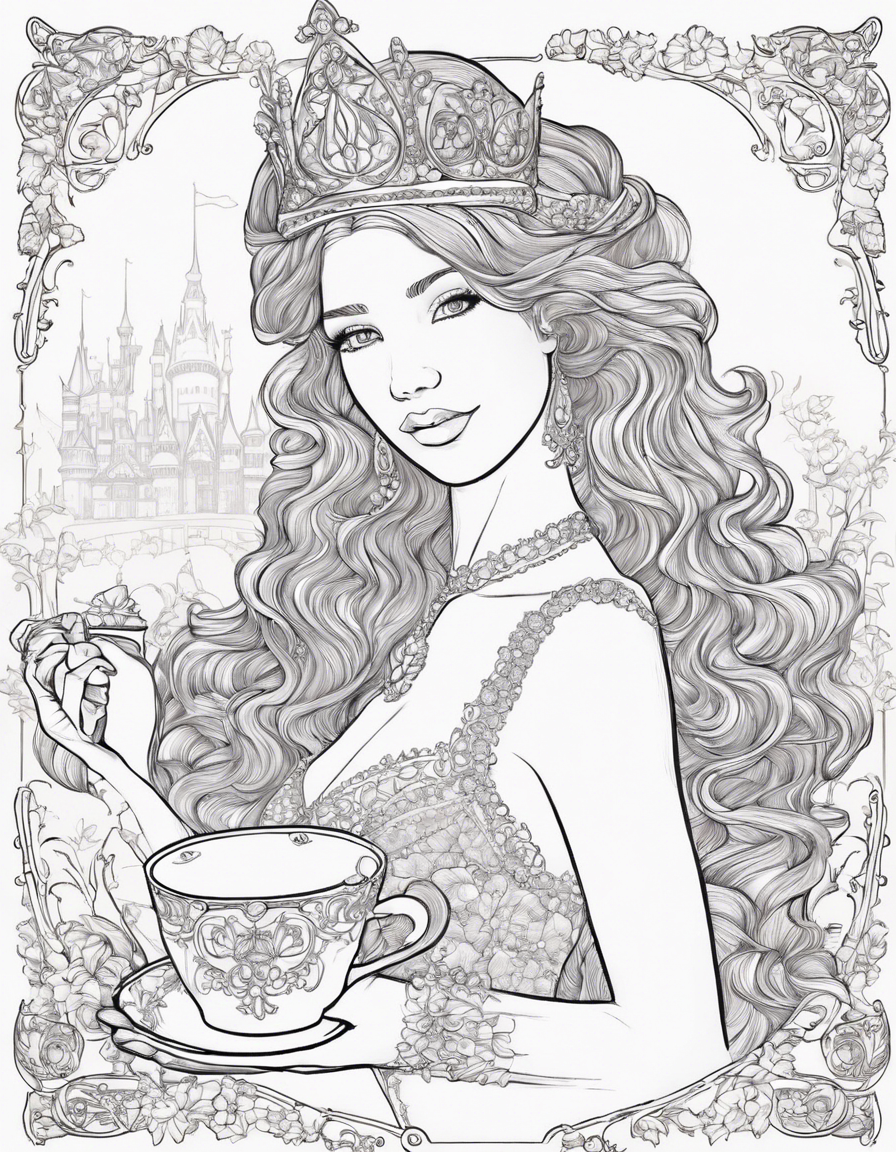 dress coloring pages