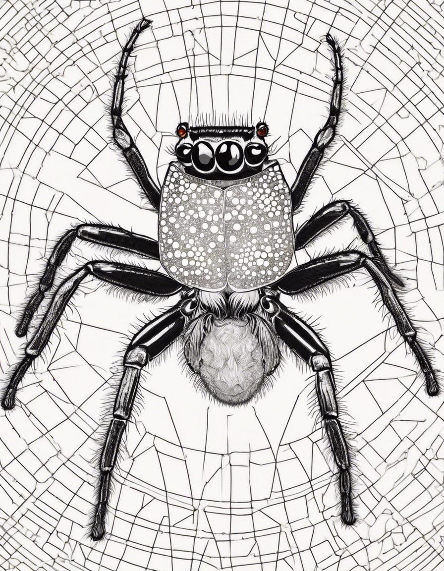 spider coloring pages