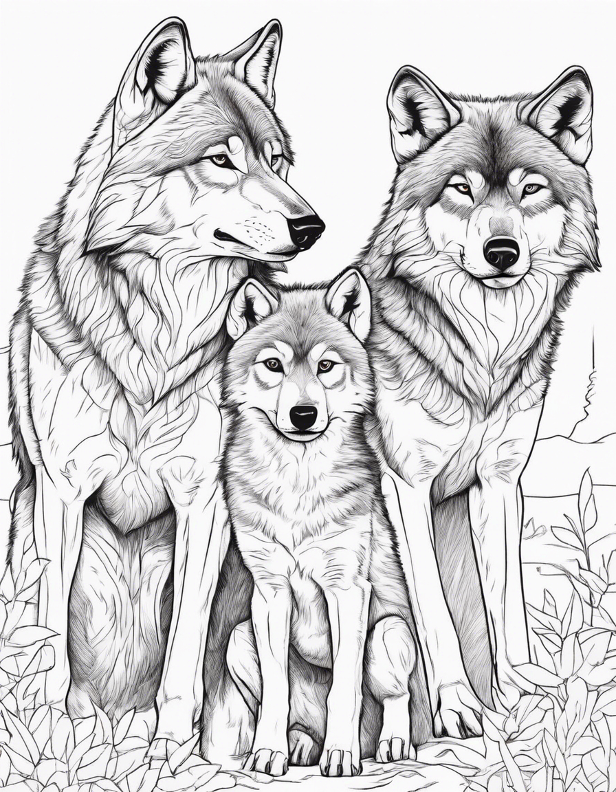 family coloring pages