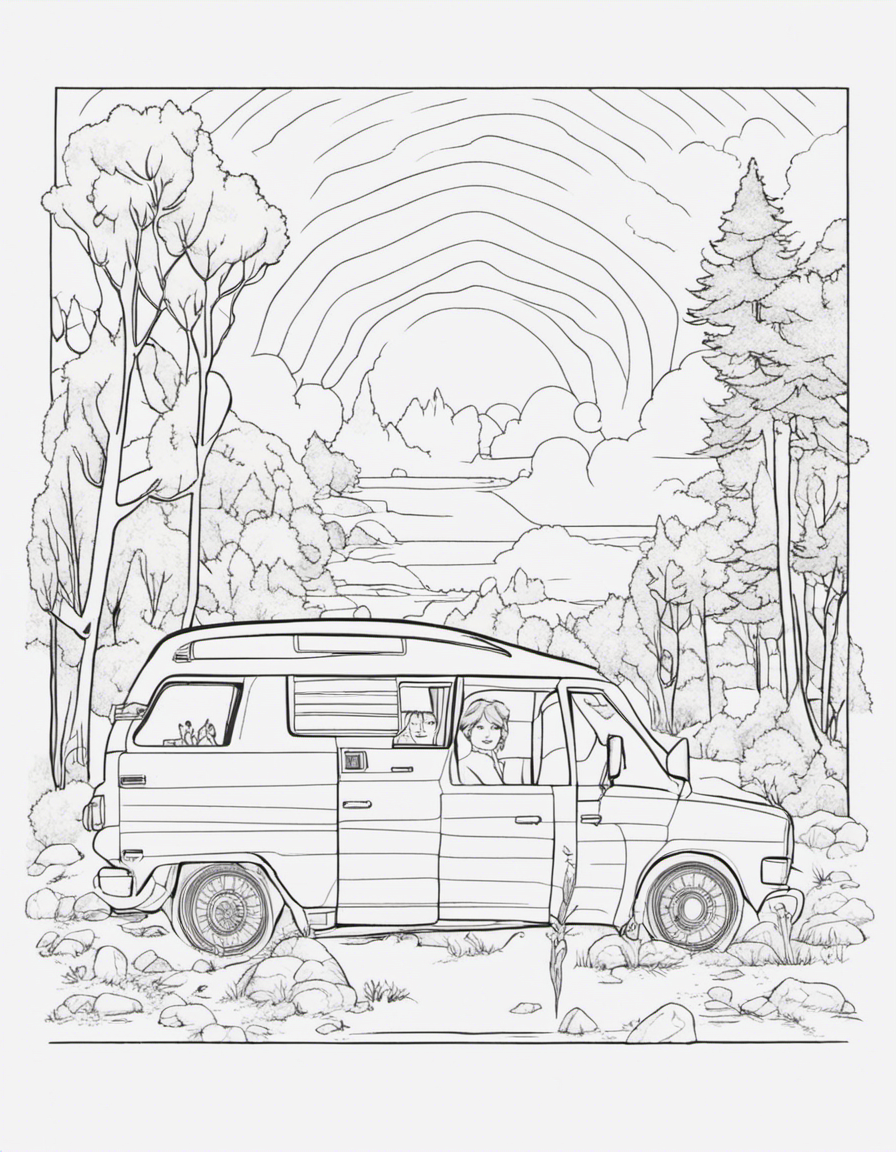 stranger things for adults coloring page