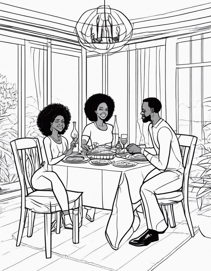 family coloring pages