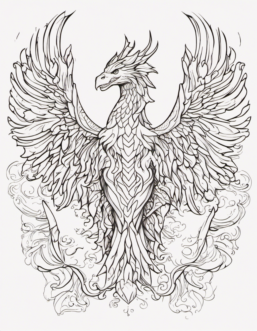 wings of fire coloring pages