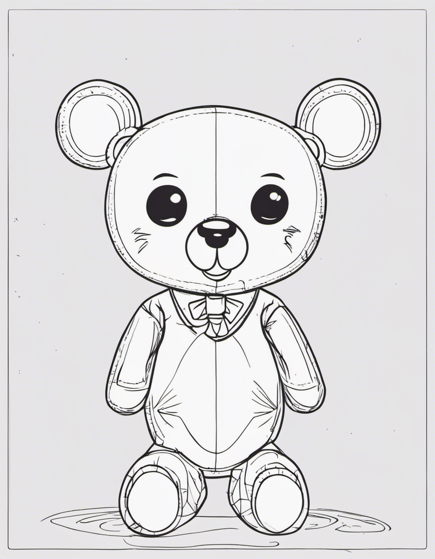 cartoon teddy bear