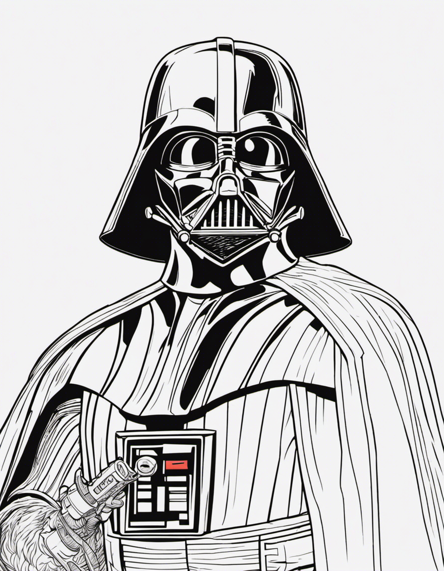 darth vader coloring pages