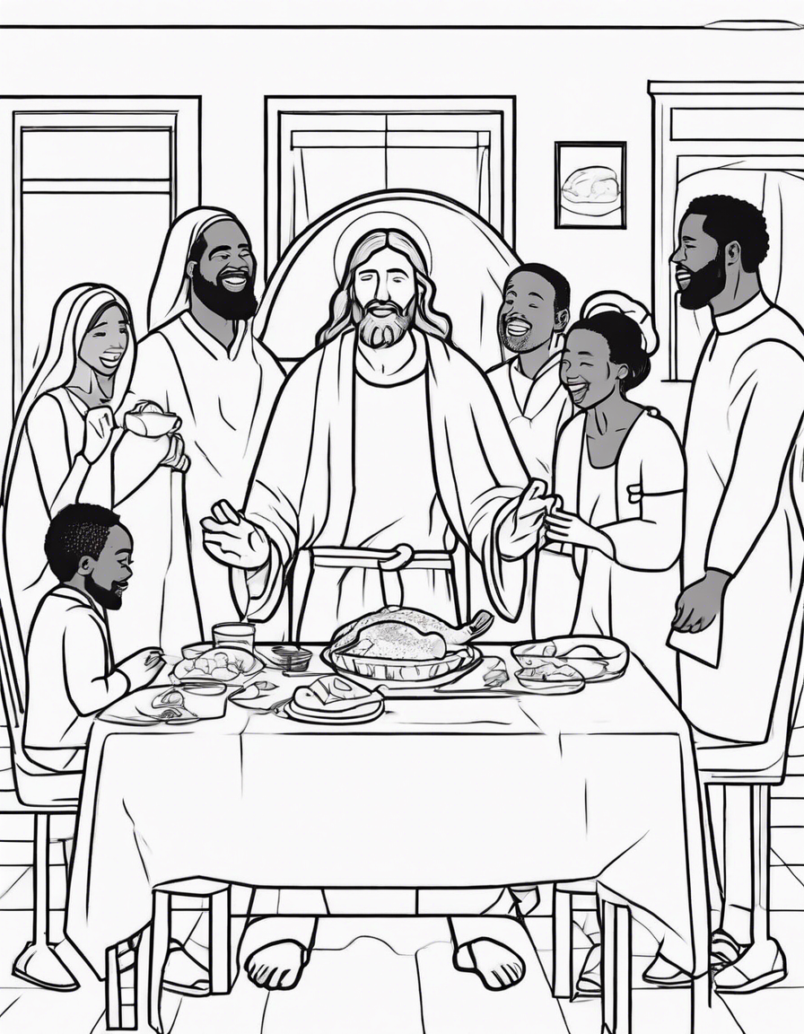 jesus coloring pages