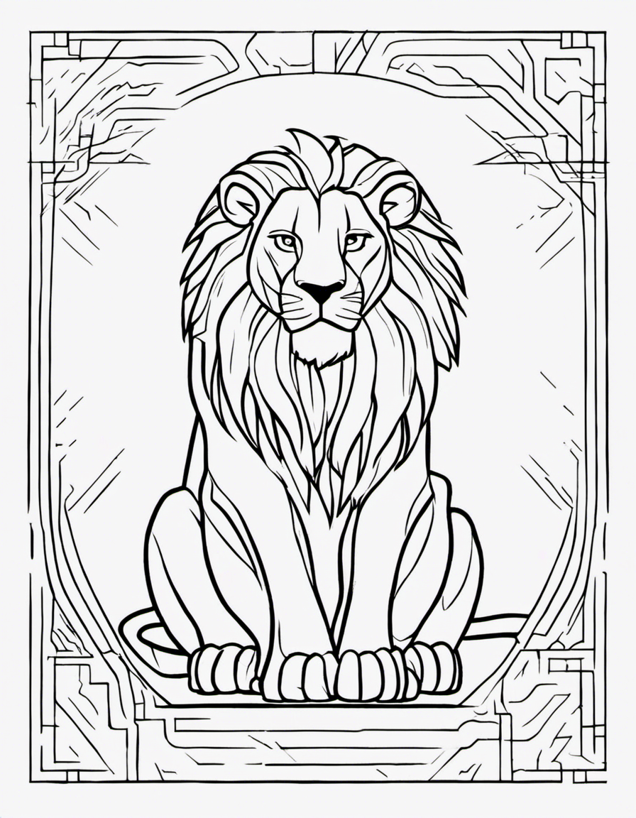 lion king coloring pages