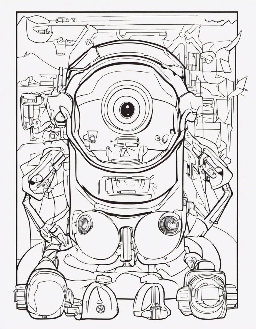 pixar for adults coloring page