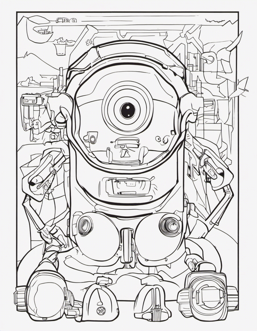 pixar coloring pages