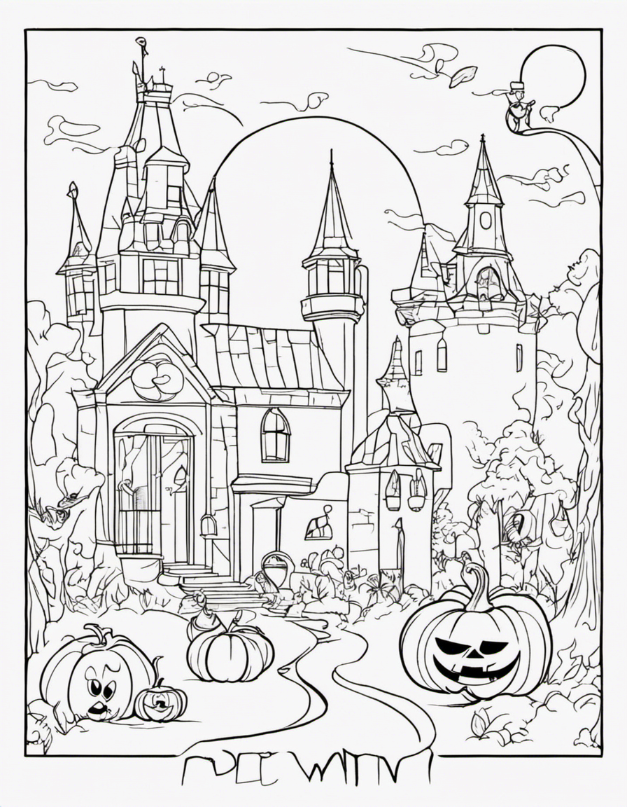 halloween coloring pages