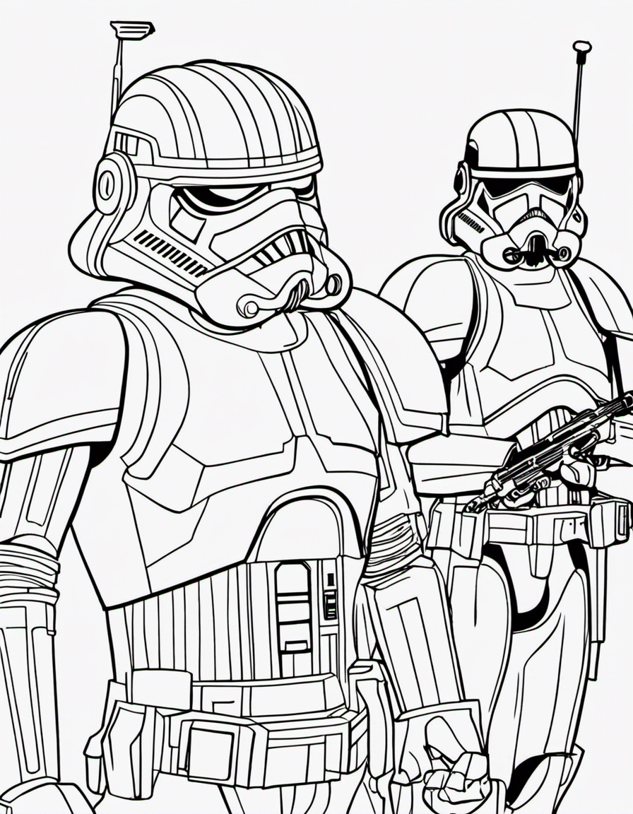 star wars for adults coloring page