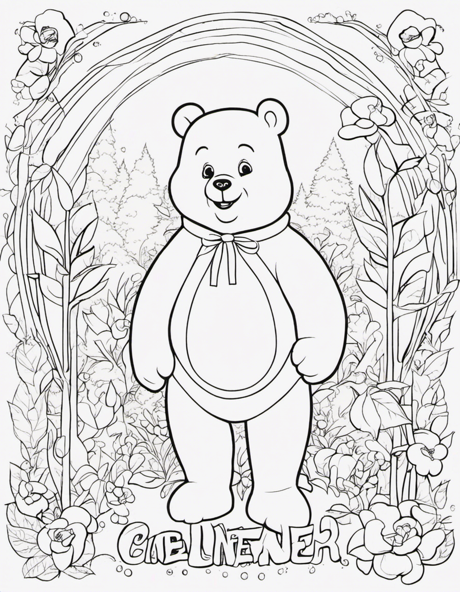 realistic care bear