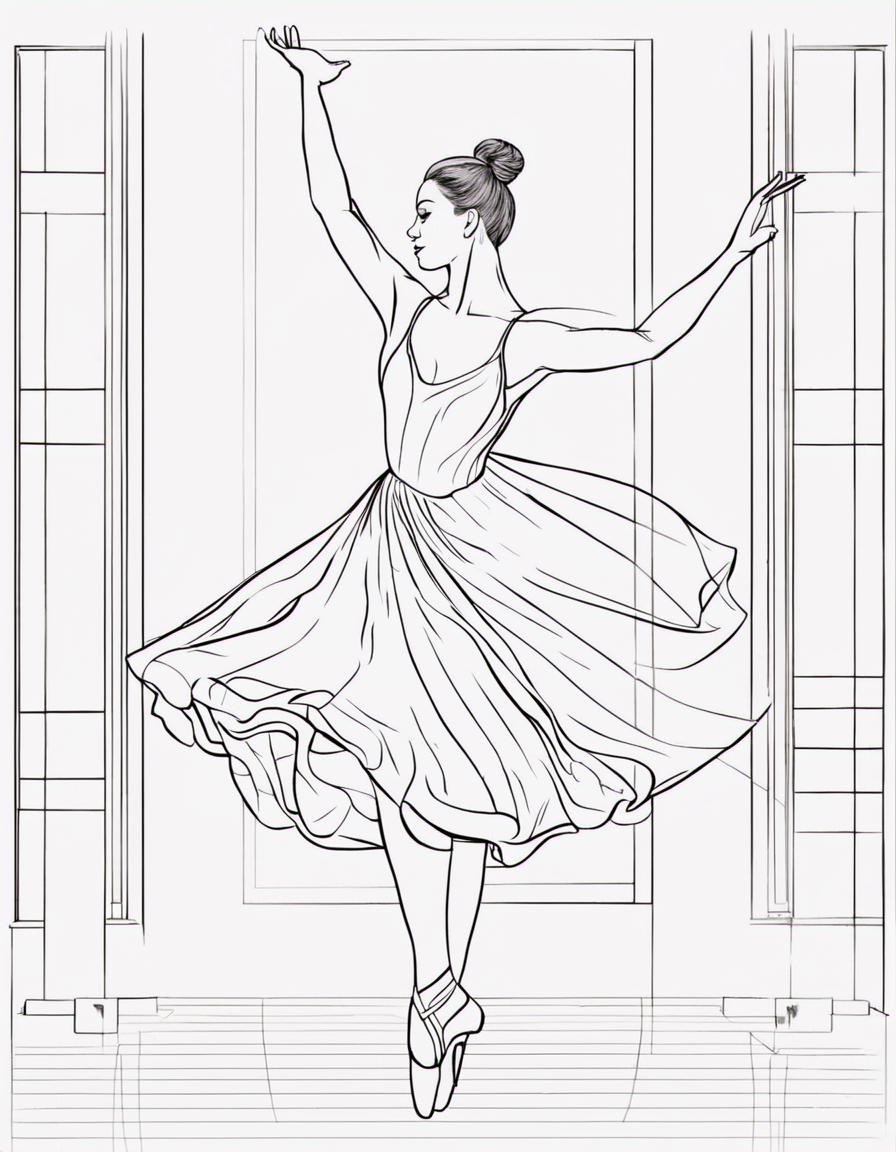 realistic ballerina