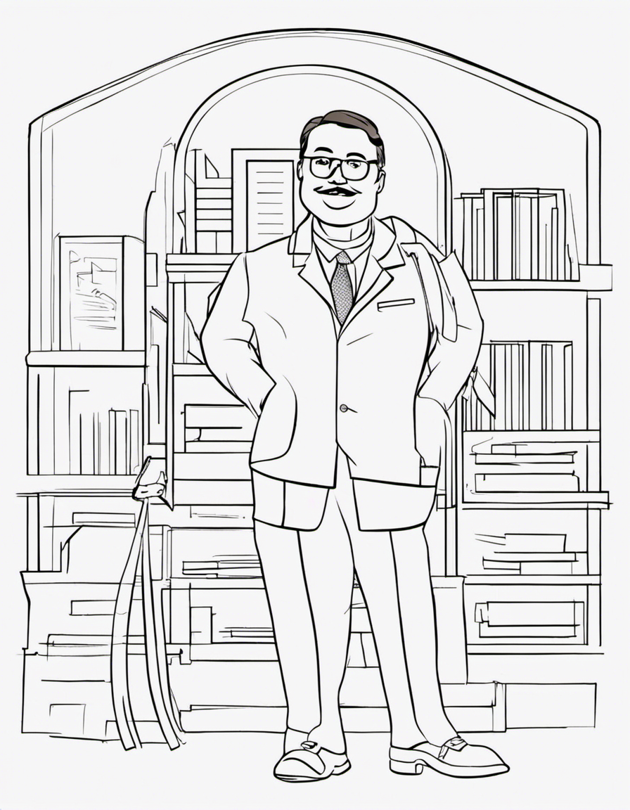 teacher coloring pages