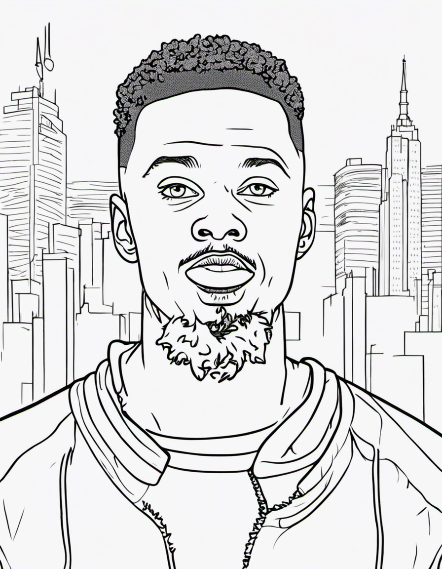 steph curry coloring pages