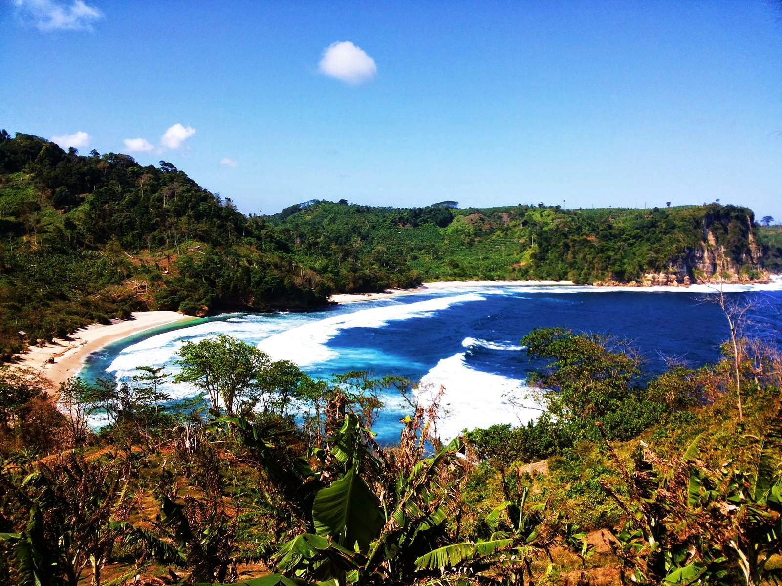 Pantai Sidem Hamparan Keindahan Di Teluk Popoh Tulungagung