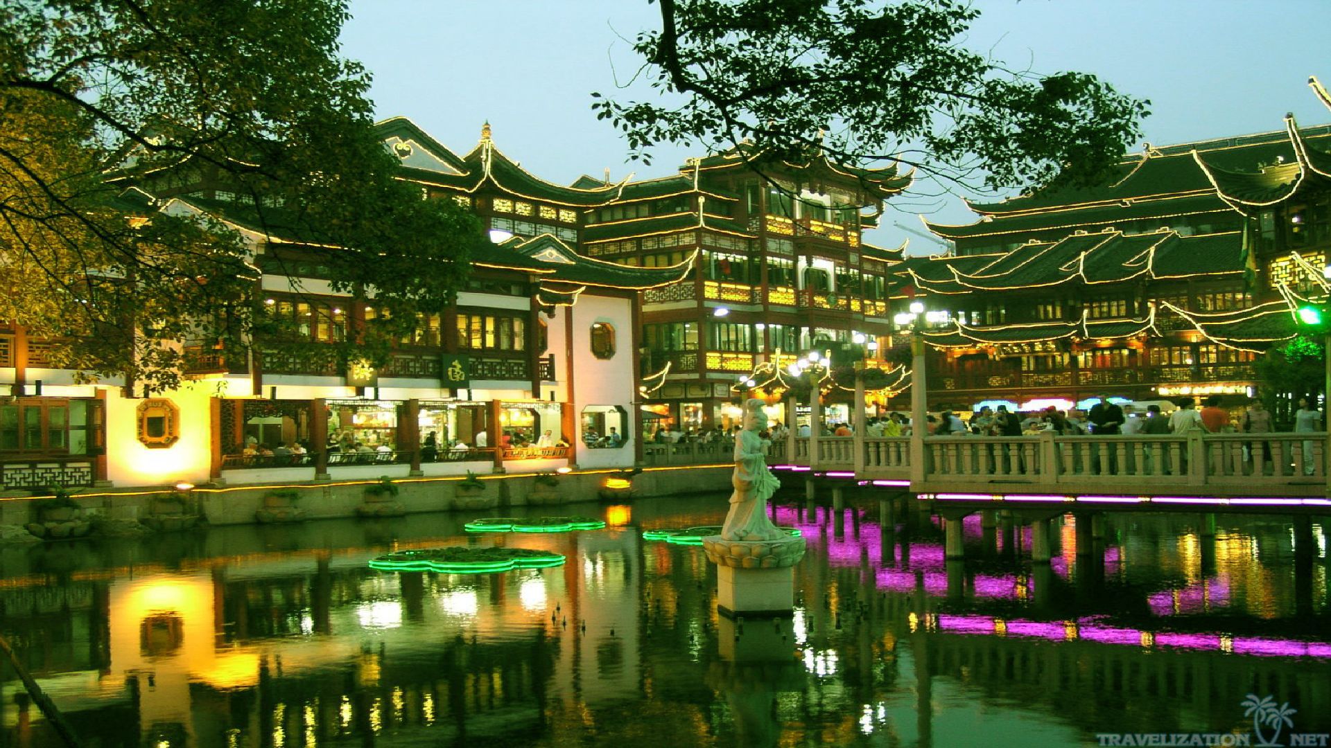 Beautiful Yuyuan Garden Shanghai Wallpapers 1920x1080 Jpg