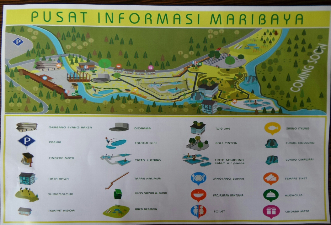 Peta Taman Maribaya Lembang Tempatwisataunikcom