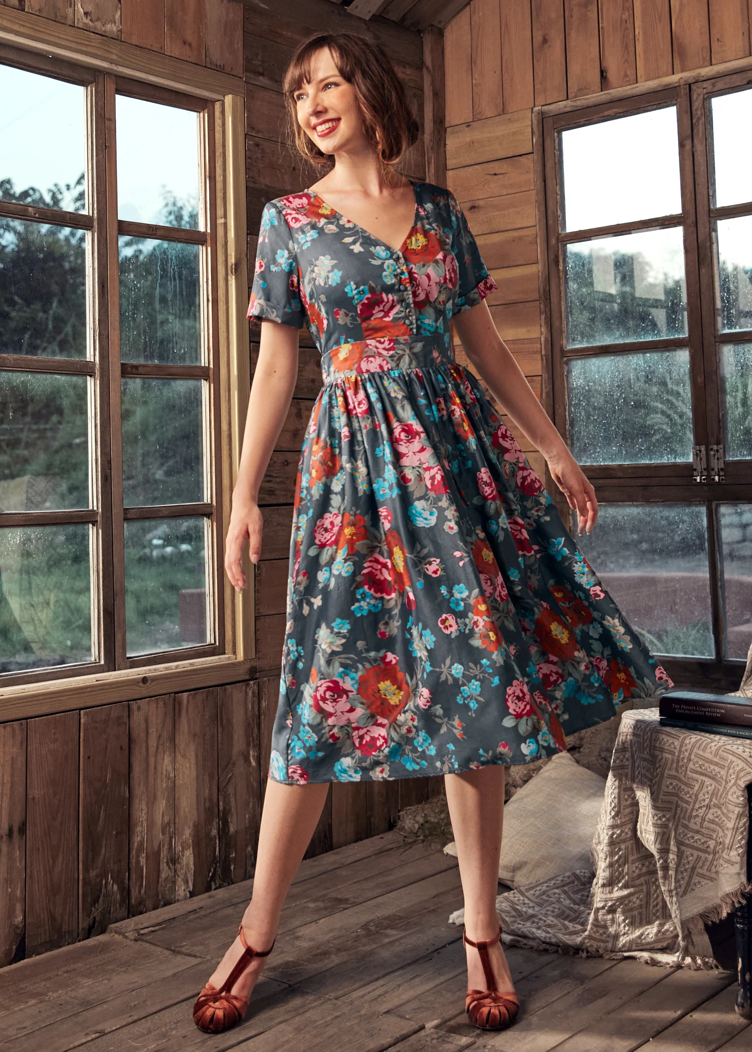 Fabulous Fit & Flare Shirt Dress