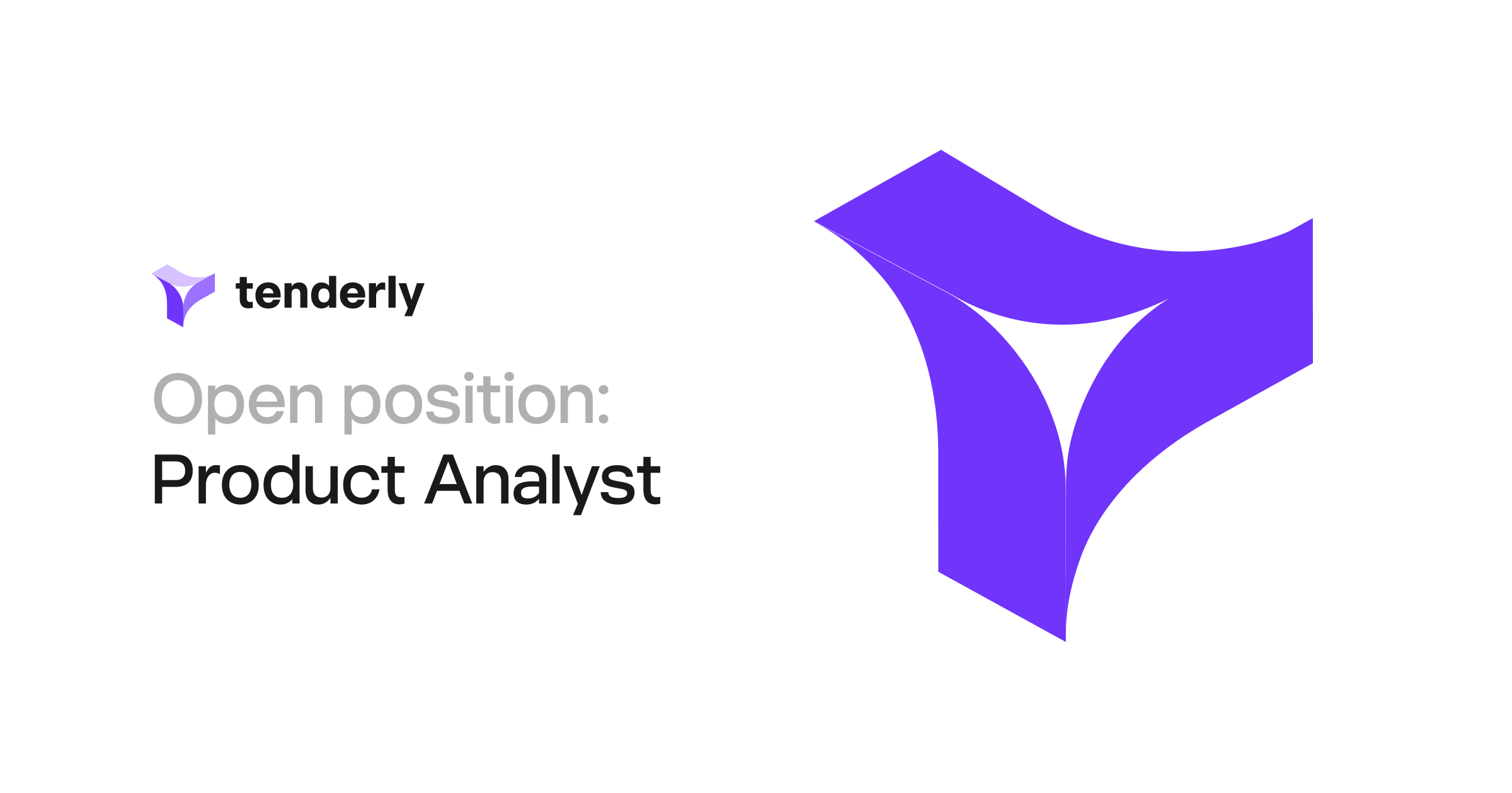 Product Analyst Tenderly Careers