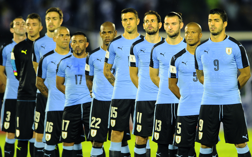 Tenfield.com » Los futbolistas de la selección uruguaya ya calzan