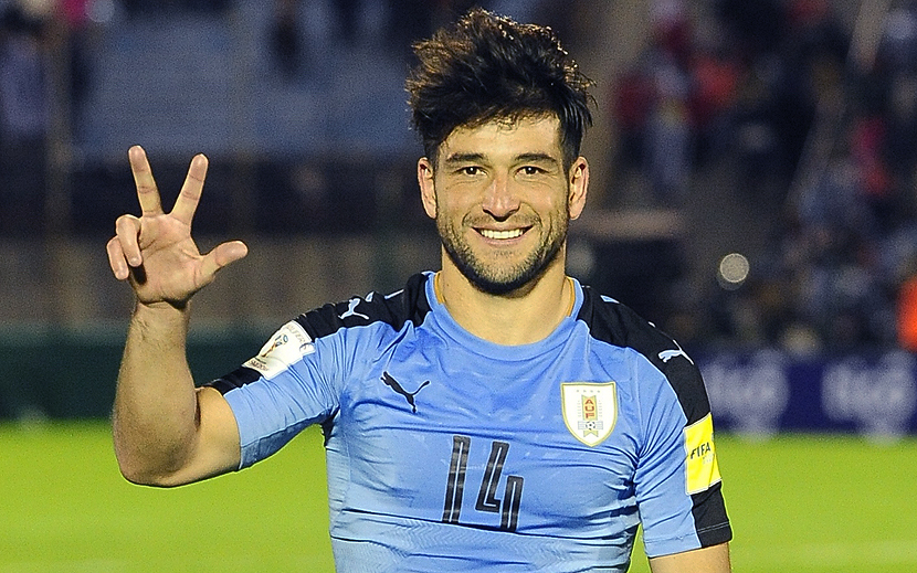 El mediocampista Nicolás Lodeiro es convocado por la selección nacional de  Uruguay para partido amistoso contra México