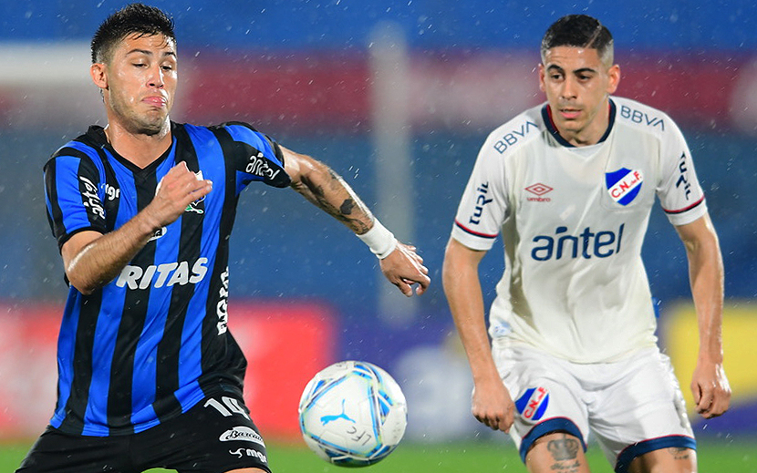 Cerro Largo vs Nacional por la Primera División de Uruguay. Hora