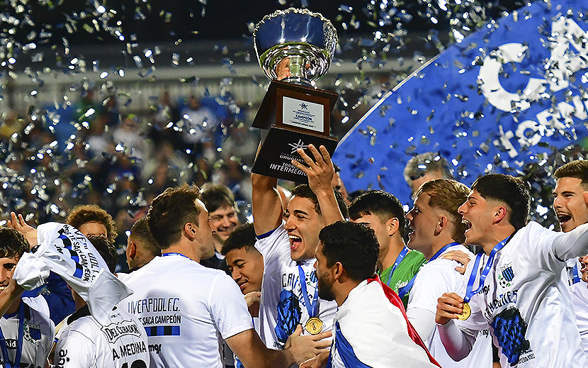 Liverpool se consagró campeón del fútbol uruguayo por primera vez