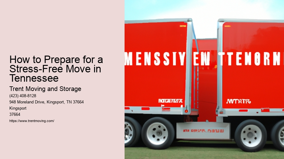How to Prepare for a Stress-Free Move in Tennessee