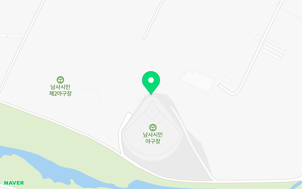 남사테니스장 코트 사진