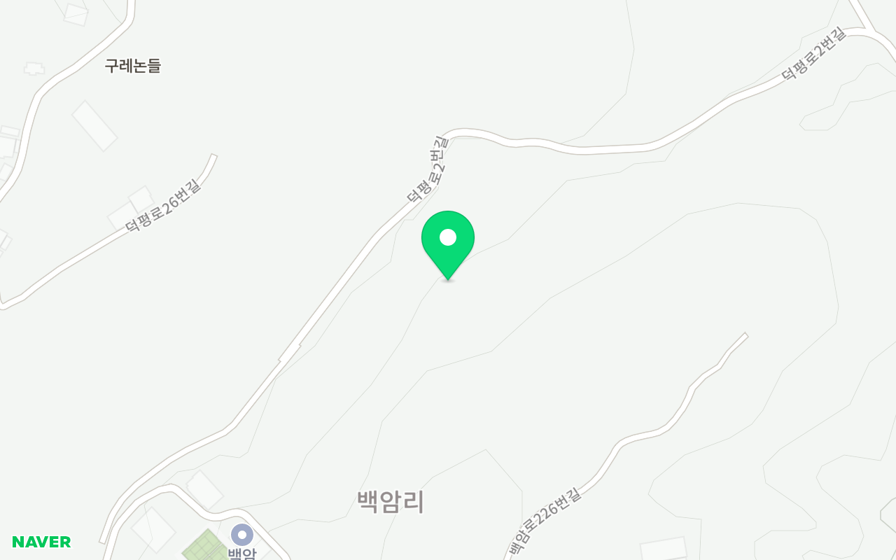 백암테니스장 코트 사진