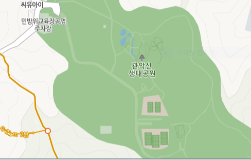 선우테니스장 코트 사진