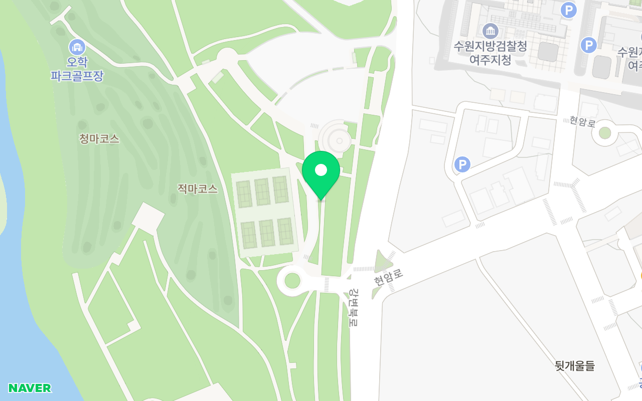 오학테니스장 코트 사진