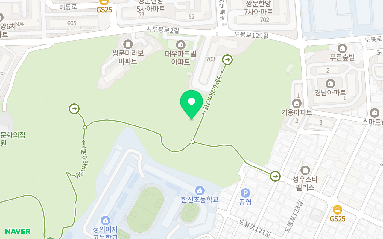 정의테니스장 코트 사진