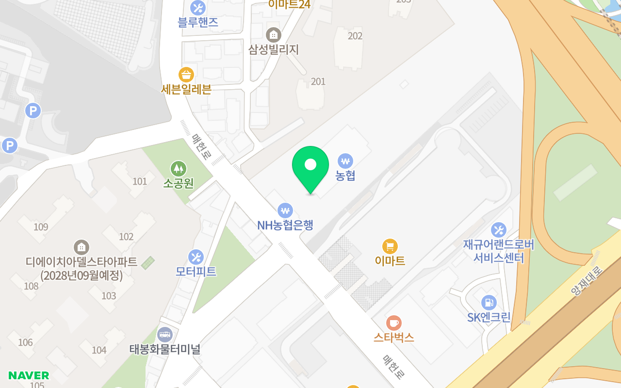 flex tennis club @gangnam 코트 사진