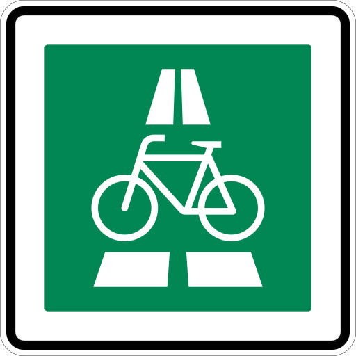 Zeichen 350.1 Radschnellweg